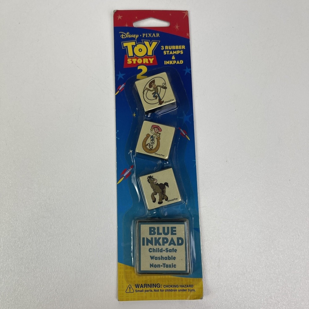 All‎ Night Media Walt Disney Toy Story 2 Stamps And Ink Pad Woody Pixar